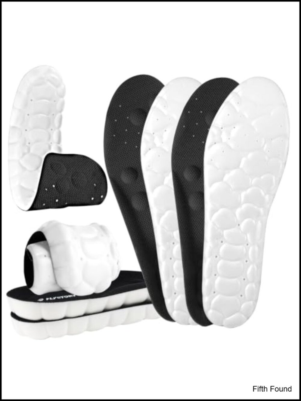 4D Cloud Insoles Arch Support Shoe Inserts Shock Absorption Anti-Fatigue
